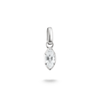 Thomas Sabo CC1332-051-14 תליון צ'ארם כסף אבן הולדת אפריל
