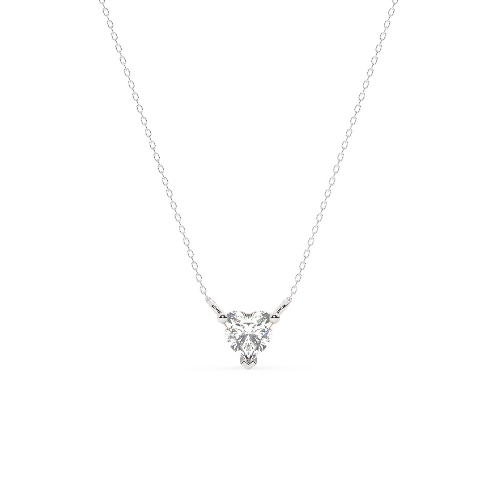168799-pendant-default-collection-white-gold-.jpg מבצע מיוחד תליון סוליטר עם שרשרת דקה דגם 50080 כסף מצופה זהב לבן במרכז אבן מעבדה מוסונייט במשקל כולל של 1 קראט בחיתוך לב עם תעודה גמולוגית בינלאומית GRA – תמונה 1