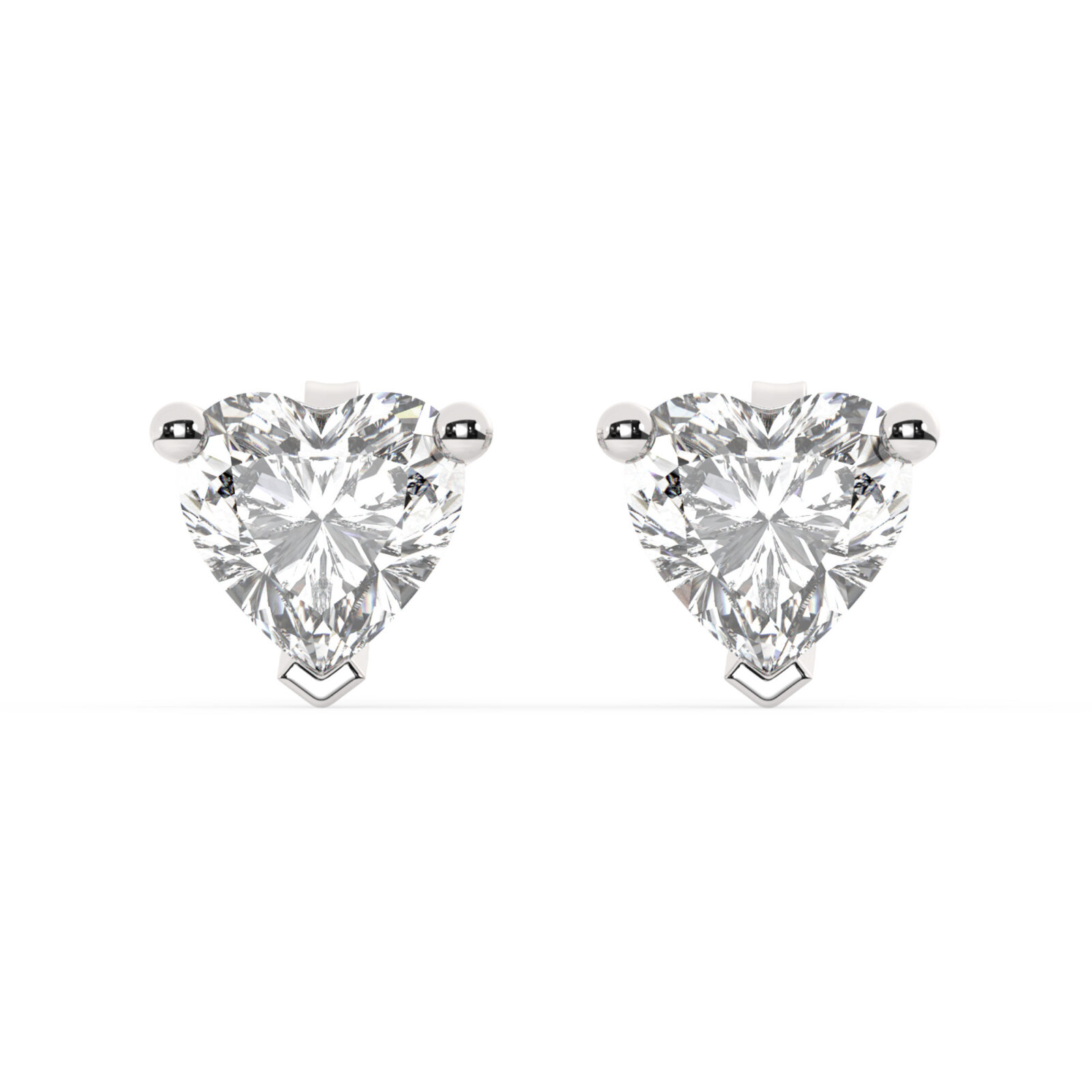 171637-earrings-default-collection-white-gold-.jpg מבצע מיוחד עגילים סוליטר צמודים לאוזן שיבוץ קלאסי דגם 50081 כסף מצופה זהב לבן במרכז אבן מעבדה מוסונייט במשקל של 1 קראט בחיתוך לב עם תעודה גמולוגית בינלאומית GRA משקל כולל 2 קראט – תמונה 1