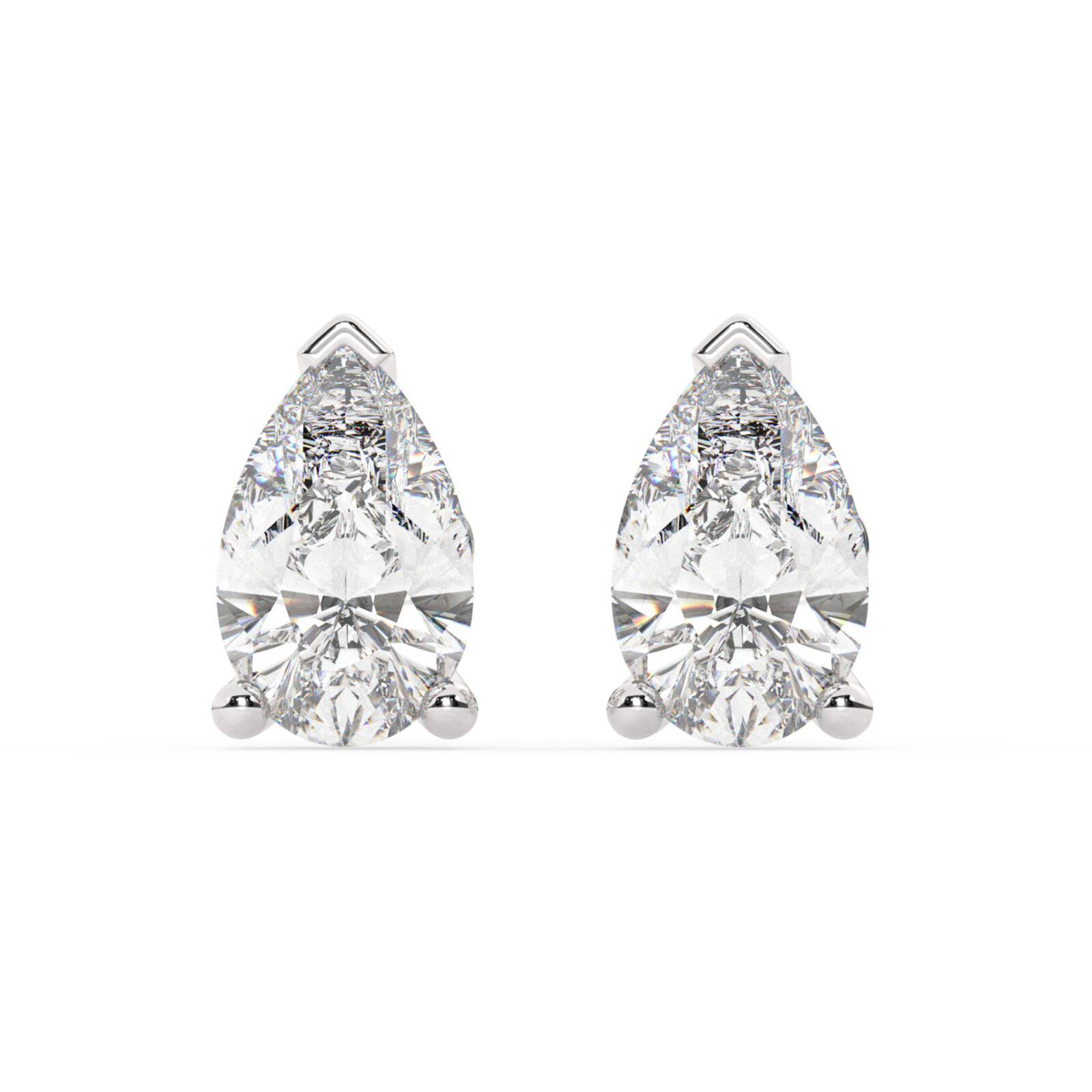 172447-earrings-default-collection-white-gold-.jpg מבצע מיוחד עגילים סוליטר צמודים לאוזן שיבוץ קלאסי דגם 50081 כסף מצופה זהב לבן במרכז אבן מעבדה מוסונייט במשקל של 1.25 קראט בחיתוך טיפה עם תעודה גמולוגית בינלאומית GRA משקל כולל 2.50 קראט – תמונה 1