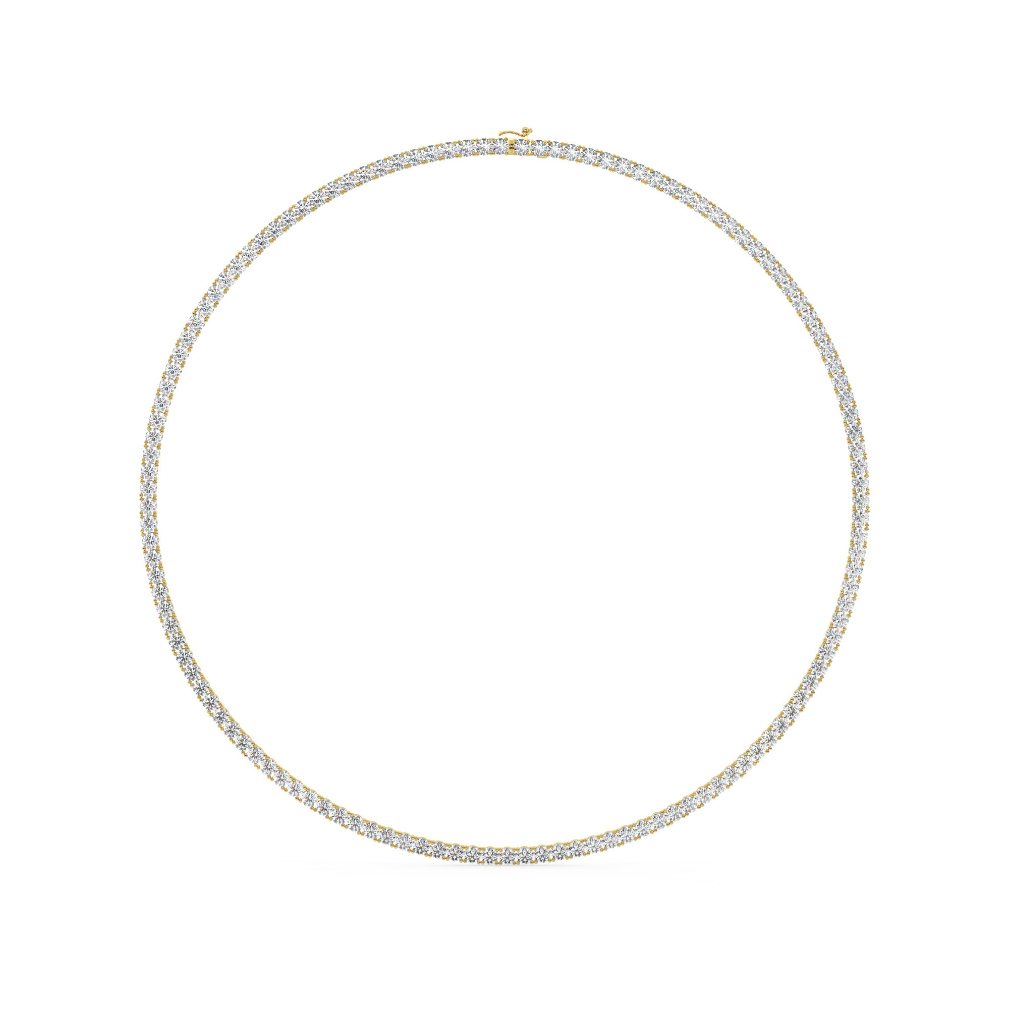 204527-necklace-default-collection-yellow-gold-.jpg מבצע מיוחד שרשרת טניס 4 שיניים דגם 50143 אורך 40 סמ כסף מצופה זהב צהוב משובצת אבני מעבדה מוסונייט במשקל כולל של 11.16 קראט עם תעודה גמולוגית – תמונה 1