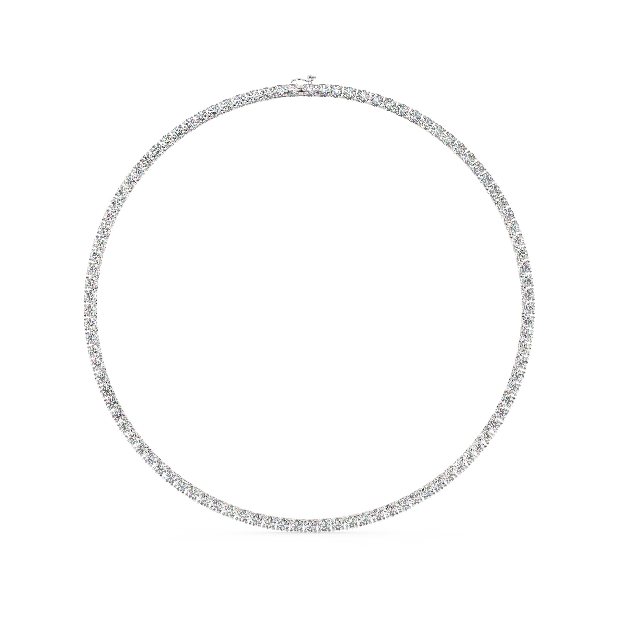 204535-necklace-default-collection-white-gold-.jpg מבצע מיוחד שרשרת טניס 4 שיניים דגם 50146 אורך 40 סמ כסף מצופה זהב לבן משובצת אבני מעבדה מוסונייט במשקל כולל של 20.90 קראט עם תעודה גמולוגית – תמונה 1