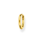Thomas Sabo CR656-413-39 , עגיל חישוק בודד עשוי כסף קלאסי מצופה זהב
