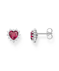 Thomas Sabo H2315-013-10 , עגילי לב כסף