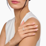 ⁦Thomas Sabo TR2337-051-4 ,טבעת פרח מכסף Lovely Daisy עם אבנים⁩ – תמונה ⁦2⁩