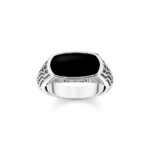 Thomas Sabo TR2429-507-11 , טבעת עם אוניקס שחור מכסף