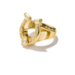 ⁦Thomas Sabo TR2509-414-14 ,טבעת פרסה בציפוי זהב 18 קראט⁩ – תמונה ⁦2⁩