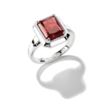 Thomas Sabo TR2528-051-10  ,טבעת כסף עם אבן זרקוניה אדומה