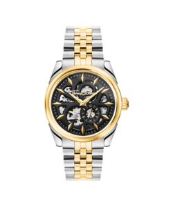 Thomas Sabo WA0410-291-203 שעון אוטומטי דו-צבעי בכסף וזהב בקוטר 41 מ"מ עם לוח שחור