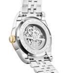 ⁦Thomas Sabo WA0410-291-203 שעון אוטומטי דו-צבעי בכסף וזהב בקוטר 41 מ"מ עם לוח שחור⁩ – תמונה ⁦3⁩