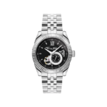 Thomas Sabo WA0411-201-203 שעון אוטומטי בכסף בקוטר 41 מ"מ עם לוח שחור