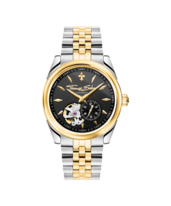Thomas Sabo WA0415-291-203 שעון אוטומטי דו-גוני בקוטר 36 מ"מ עם סמל שושנים