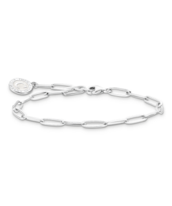 Thomas Sabo X0286-007-21 צמיד צ'ארמס כסף קלאסי עם מפתח כסף עגול