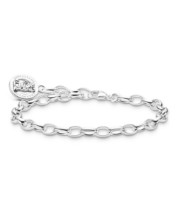 Thomas Sabo X0291-001-21 צמיד צ'ארמס כסף עם טבעת לוגו Haribo Goldbears