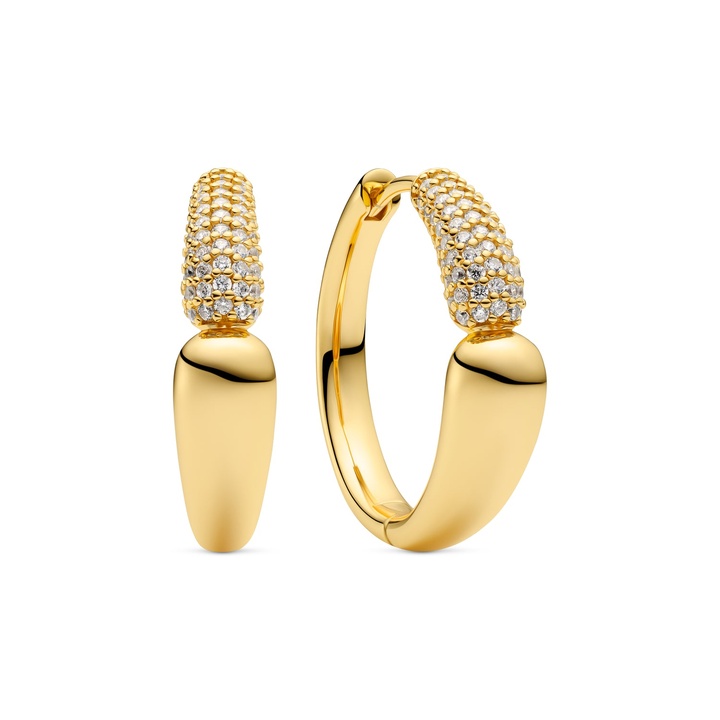 earrings-goccia-creolo_01_processed Sif Jacobs SJ-E2584-CZ-YG עגילי חישוק