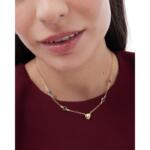 Victoria Cruz A5609-MDG שרשרת כסף לב