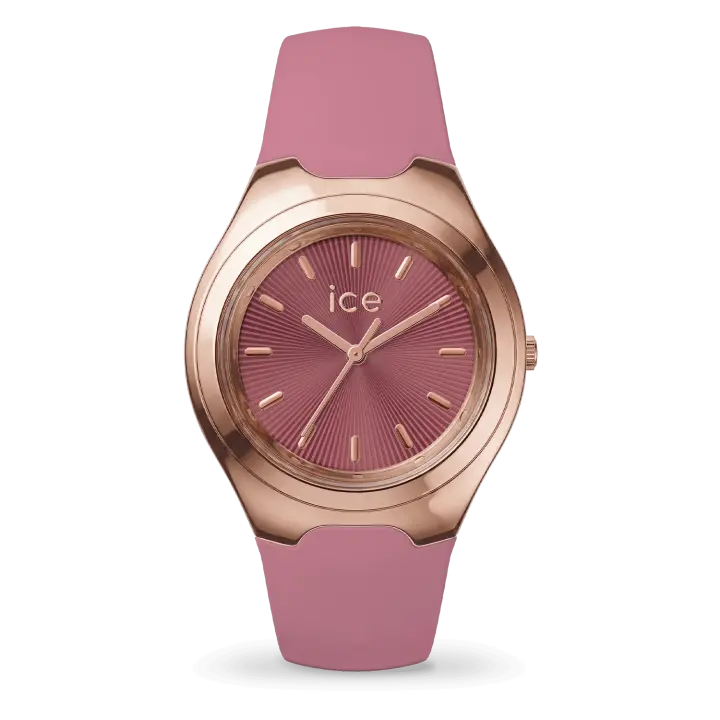 025947-ice-bubble-blush-rose-champagne-36mm-3h-01 ICE bubble Blush Rose Champagne שעון יד לאישה אייס Ice-watch, אחריות יבואן רשמי – תמונה 1